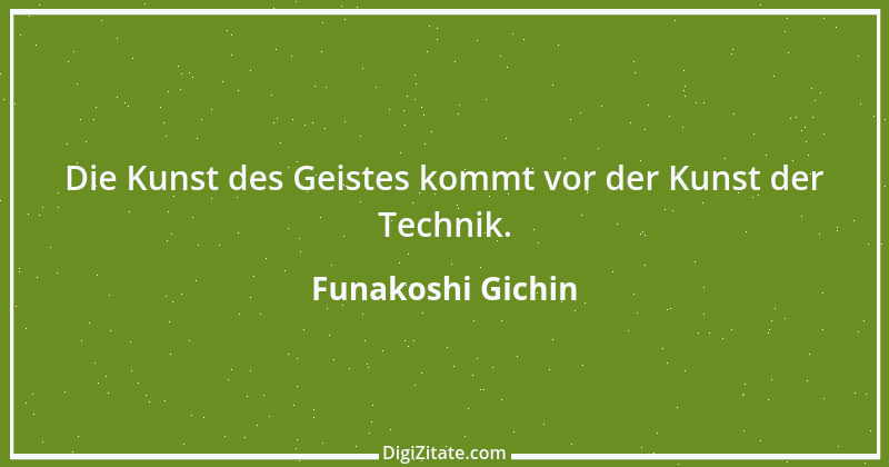 Zitat von Funakoshi Gichin 7