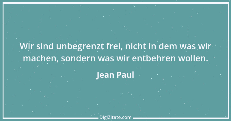 Zitat von Jean Paul 558