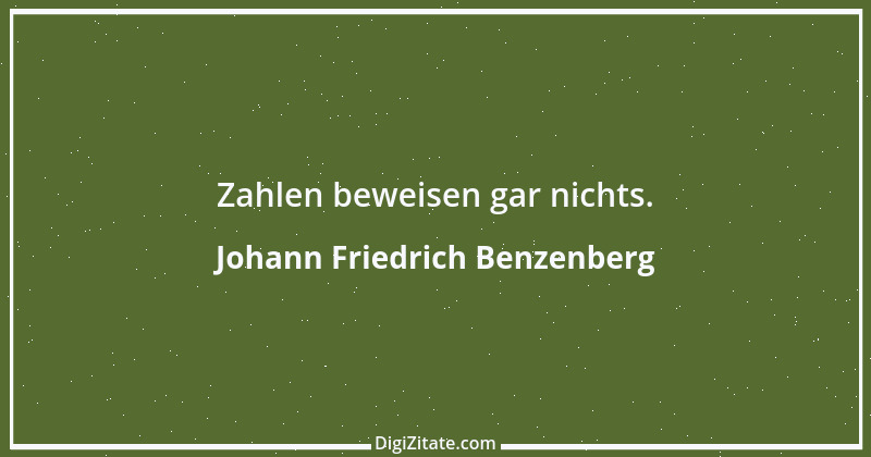 Zitat von Johann Friedrich Benzenberg 1