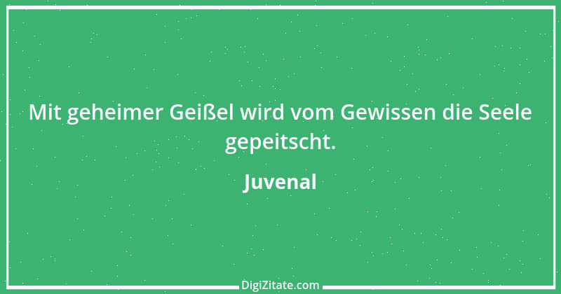 Zitat von Juvenal 86