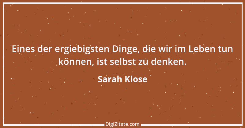 Zitat von Sarah Klose 49