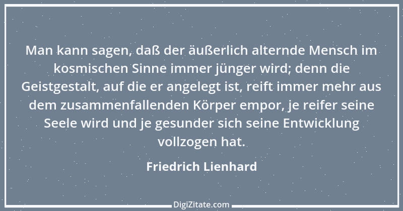 Zitat von Friedrich Lienhard 31