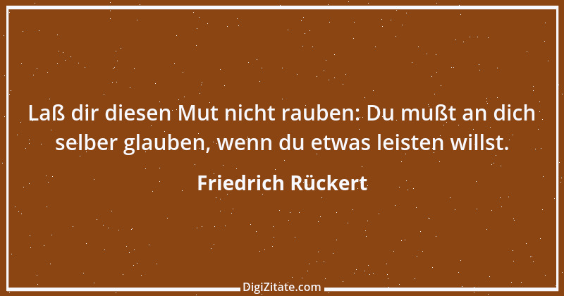 Zitat von Friedrich Rückert 383