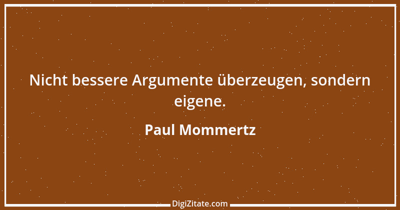 Zitat von Paul Mommertz 136