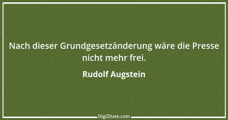 Zitat von Rudolf Augstein 35