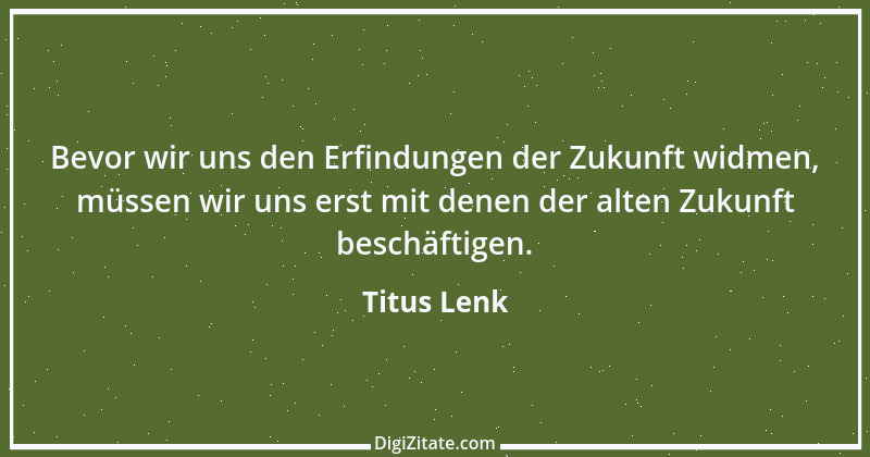 Zitat von Titus Lenk 2