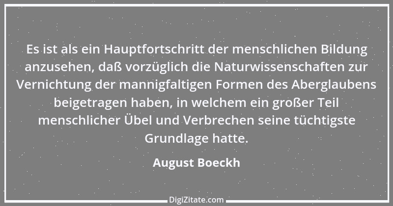 Zitat von August Boeckh 6