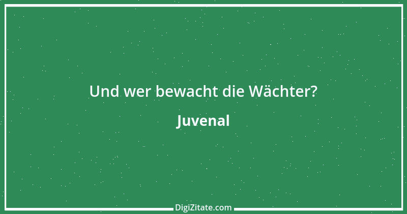 Zitat von Juvenal 88