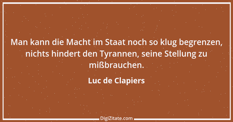 Zitat von Luc de Clapiers 537