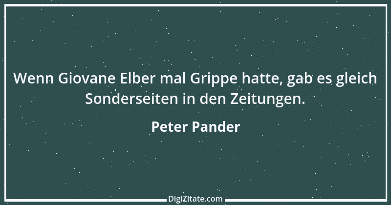 Zitat von Peter Pander 1