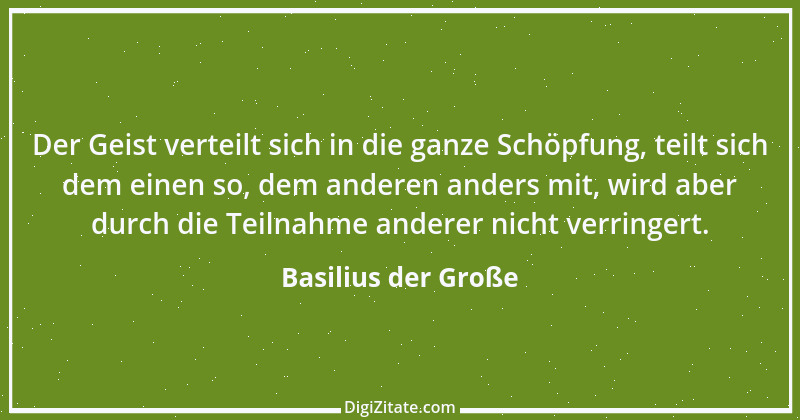 Zitat von Basilius der Große 14