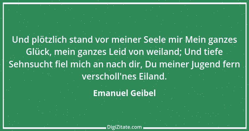 Zitat von Emanuel Geibel 152