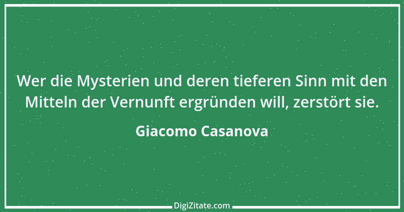 Zitat von Giacomo Casanova 59