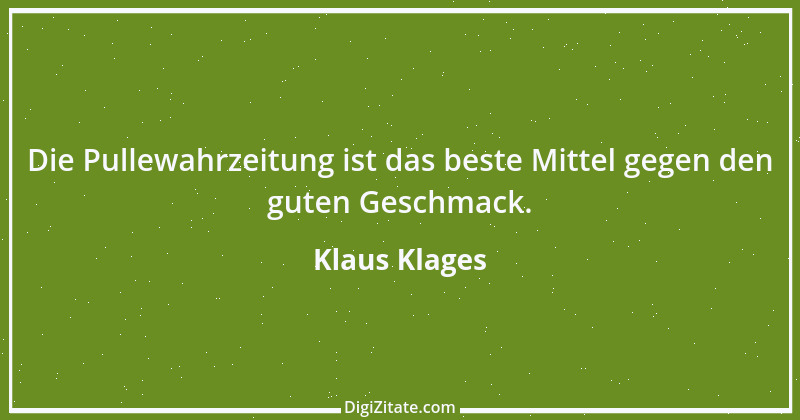 Zitat von Klaus Klages 47