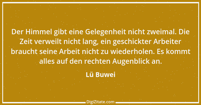 Zitat von Lü Buwei 121