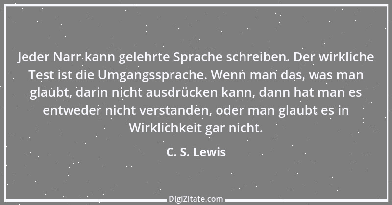 Zitat von C. S. Lewis 12