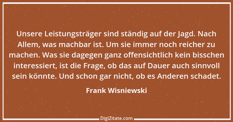 Zitat von Frank Wisniewski 3