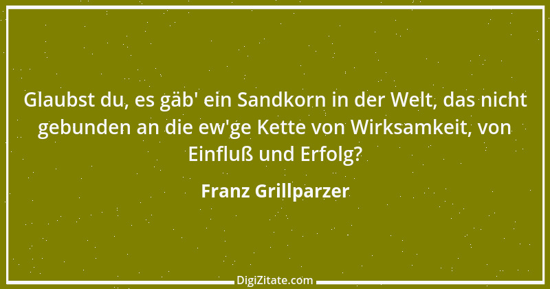 Zitat von Franz Grillparzer 262