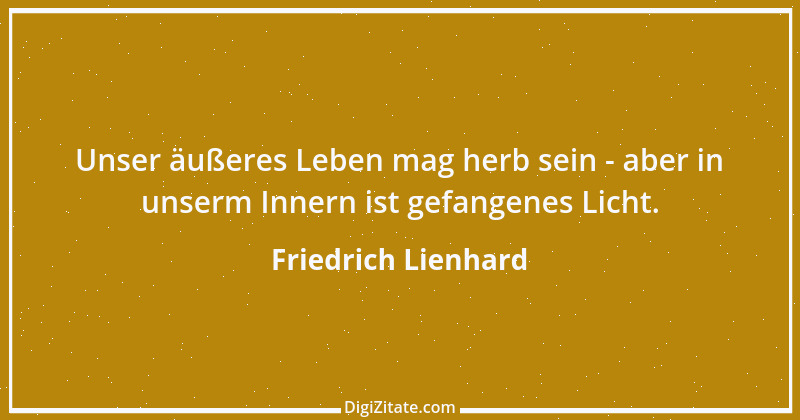 Zitat von Friedrich Lienhard 33