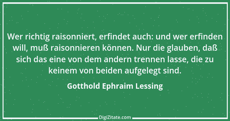 Zitat von Gotthold Ephraim Lessing 339