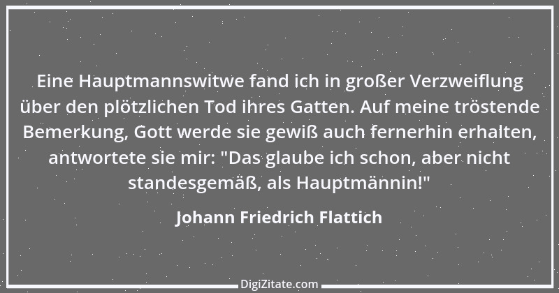 Zitat von Johann Friedrich Flattich 2