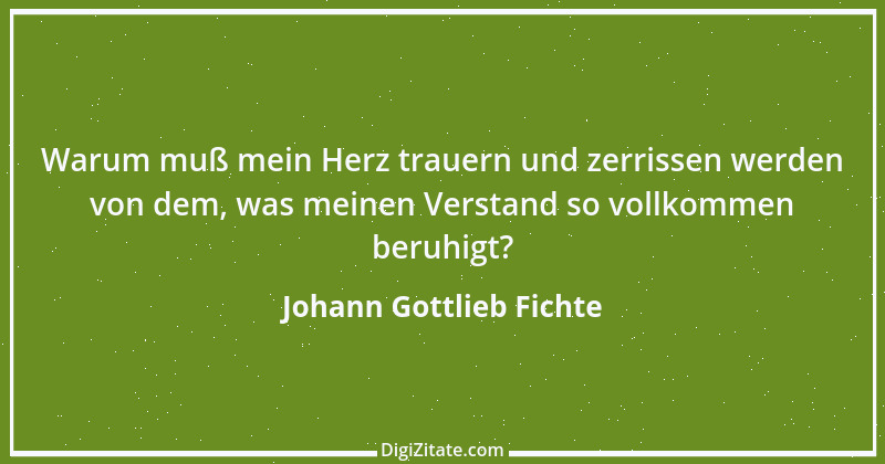 Zitat von Johann Gottlieb Fichte 111