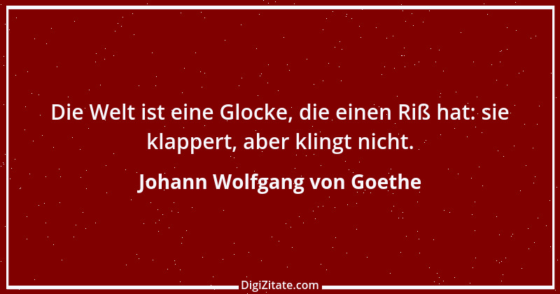 Zitat von Johann Wolfgang von Goethe 1417