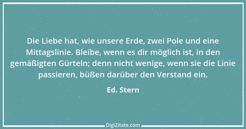 Zitat von Ed. Stern 1