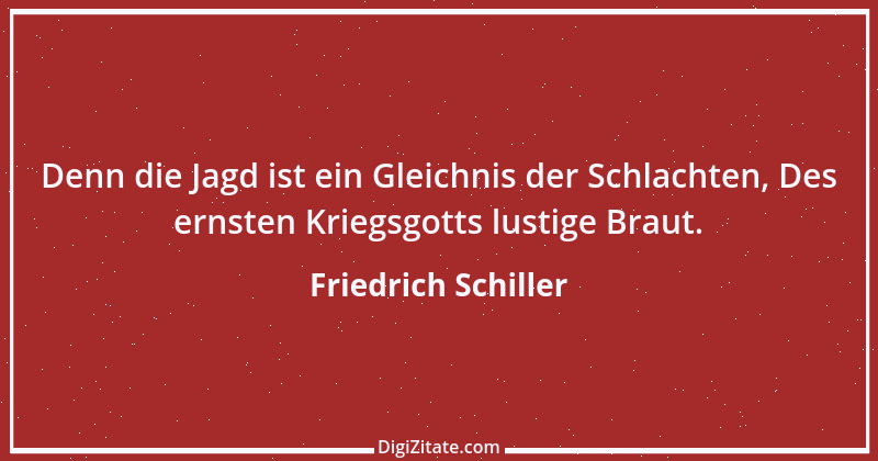 Zitat von Friedrich Schiller 1935