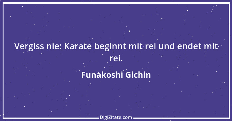 Zitat von Funakoshi Gichin 12