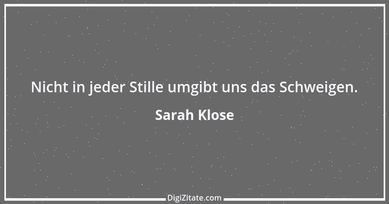 Zitat von Sarah Klose 54