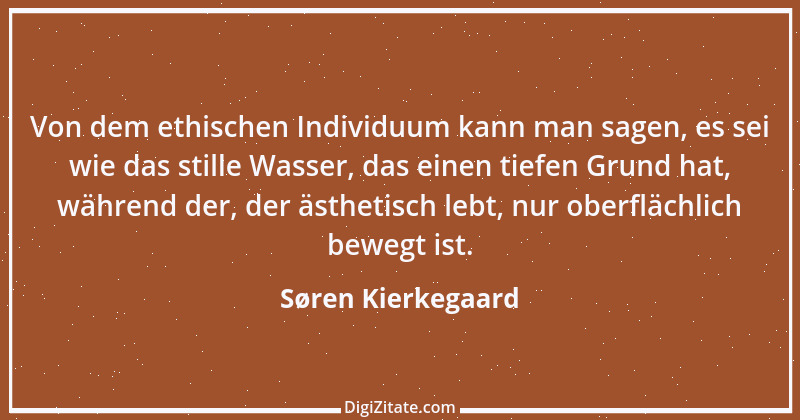 Zitat von Søren Kierkegaard 161