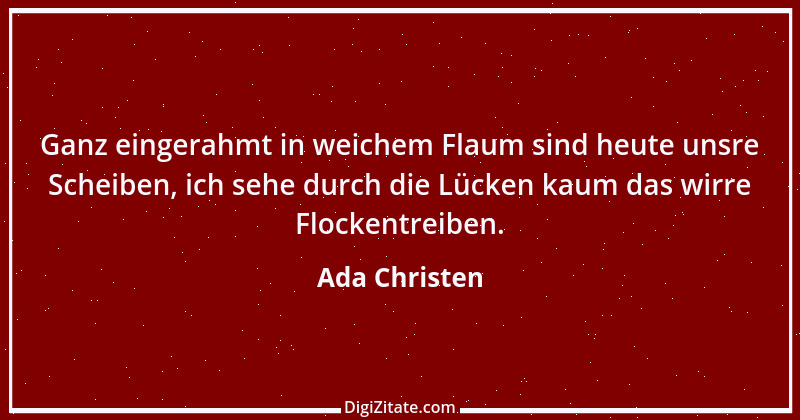 Zitat von Ada Christen 3