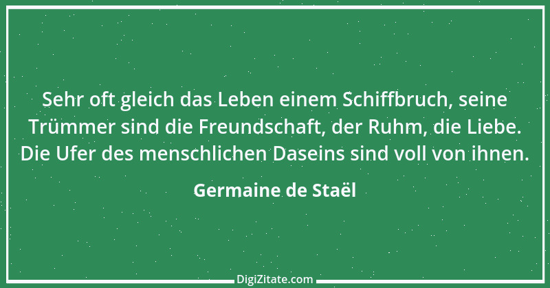 Zitat von Germaine de Staël 50