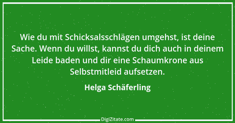 Zitat von Helga Schäferling 174