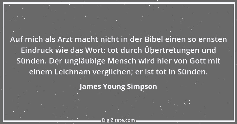 Zitat von James Young Simpson 1