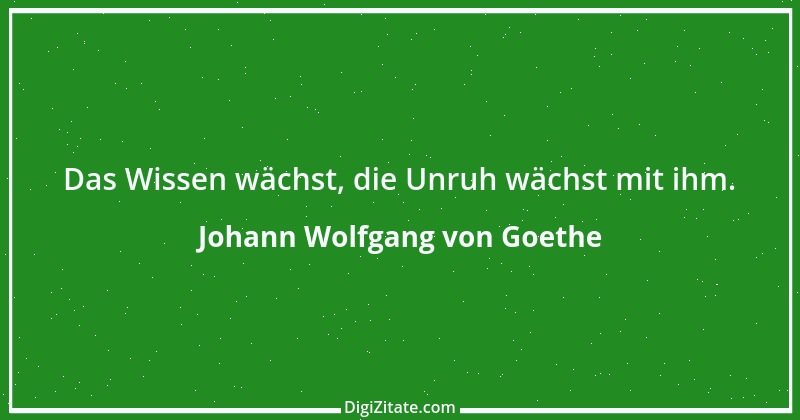 Zitat von Johann Wolfgang von Goethe 1419