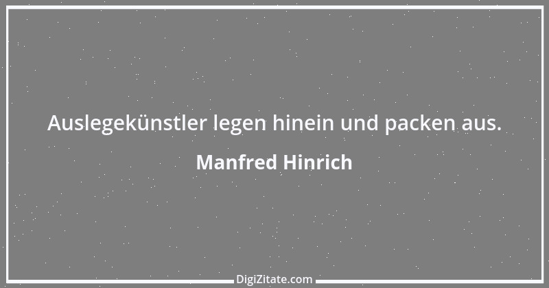 Zitat von Manfred Hinrich 1593