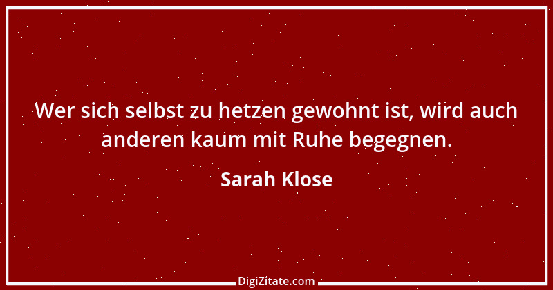 Zitat von Sarah Klose 55