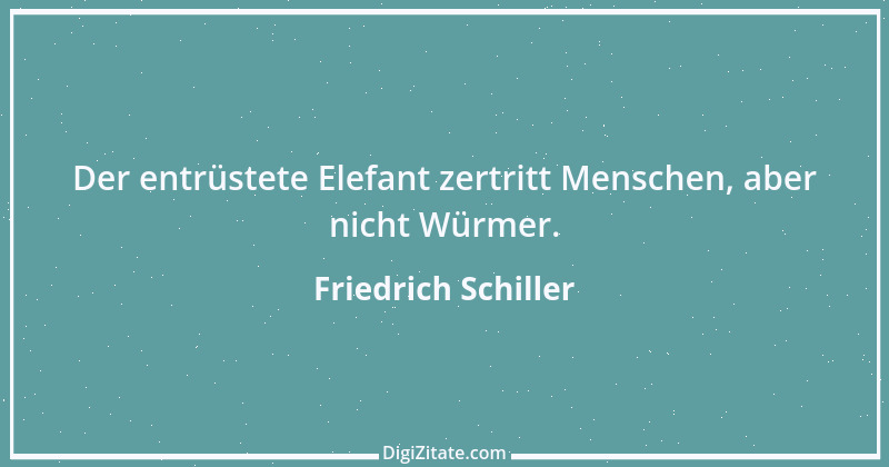 Zitat von Friedrich Schiller 1937