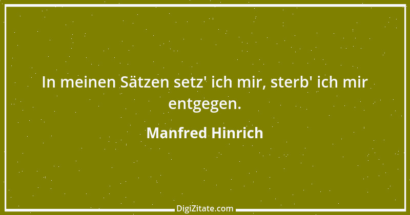 Zitat von Manfred Hinrich 594