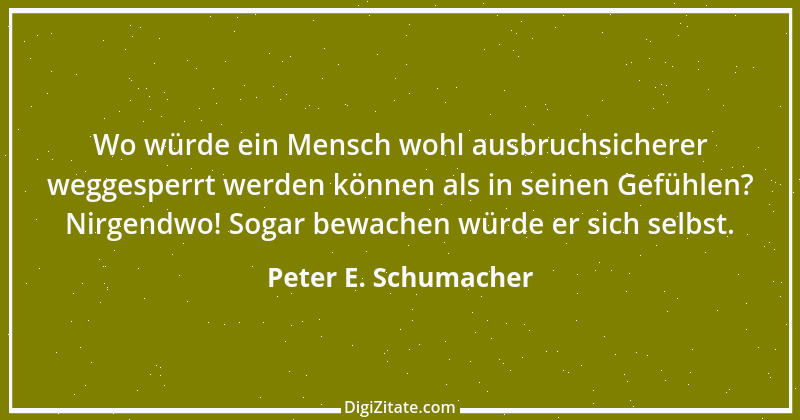 Zitat von Peter E. Schumacher 225