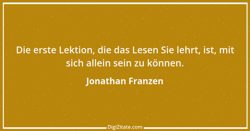 Zitat von Jonathan Franzen 1