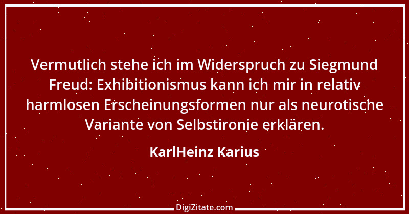 Zitat von KarlHeinz Karius 346