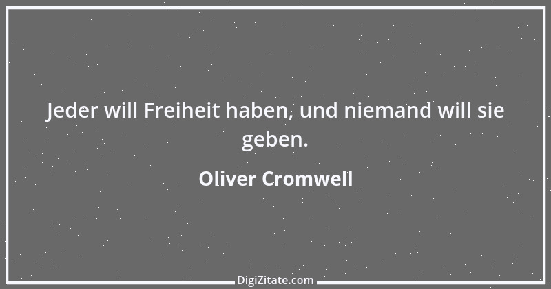 Zitat von Oliver Cromwell 11