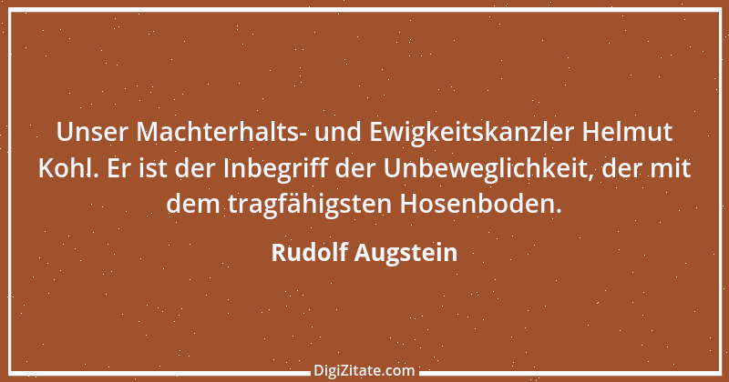 Zitat von Rudolf Augstein 42