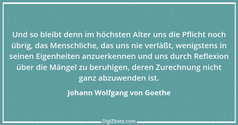 Zitat von Johann Wolfgang von Goethe 422