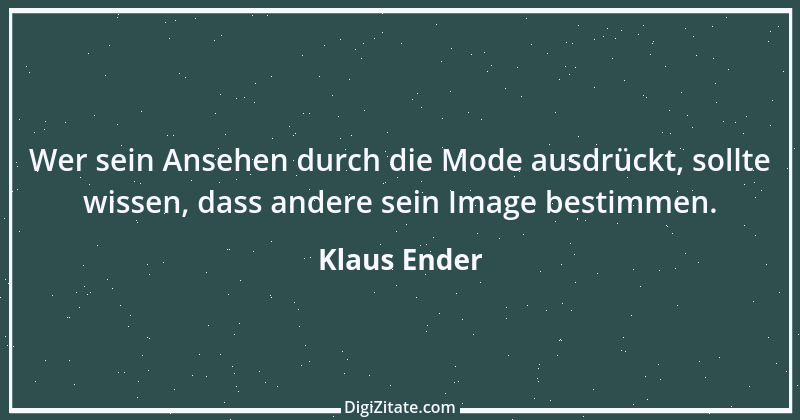 Zitat von Klaus Ender 95