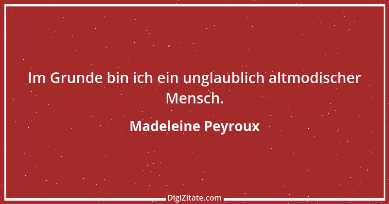 Zitat von Madeleine Peyroux 1