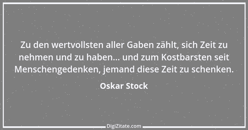 Zitat von Oskar Stock 21